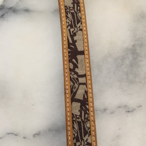 Timberlands  Fabric Leather Trim Belt Size S Good condition 🎈 - Picture 3 of 4